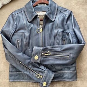 Women’s Coach Black Motorcycle Jacket